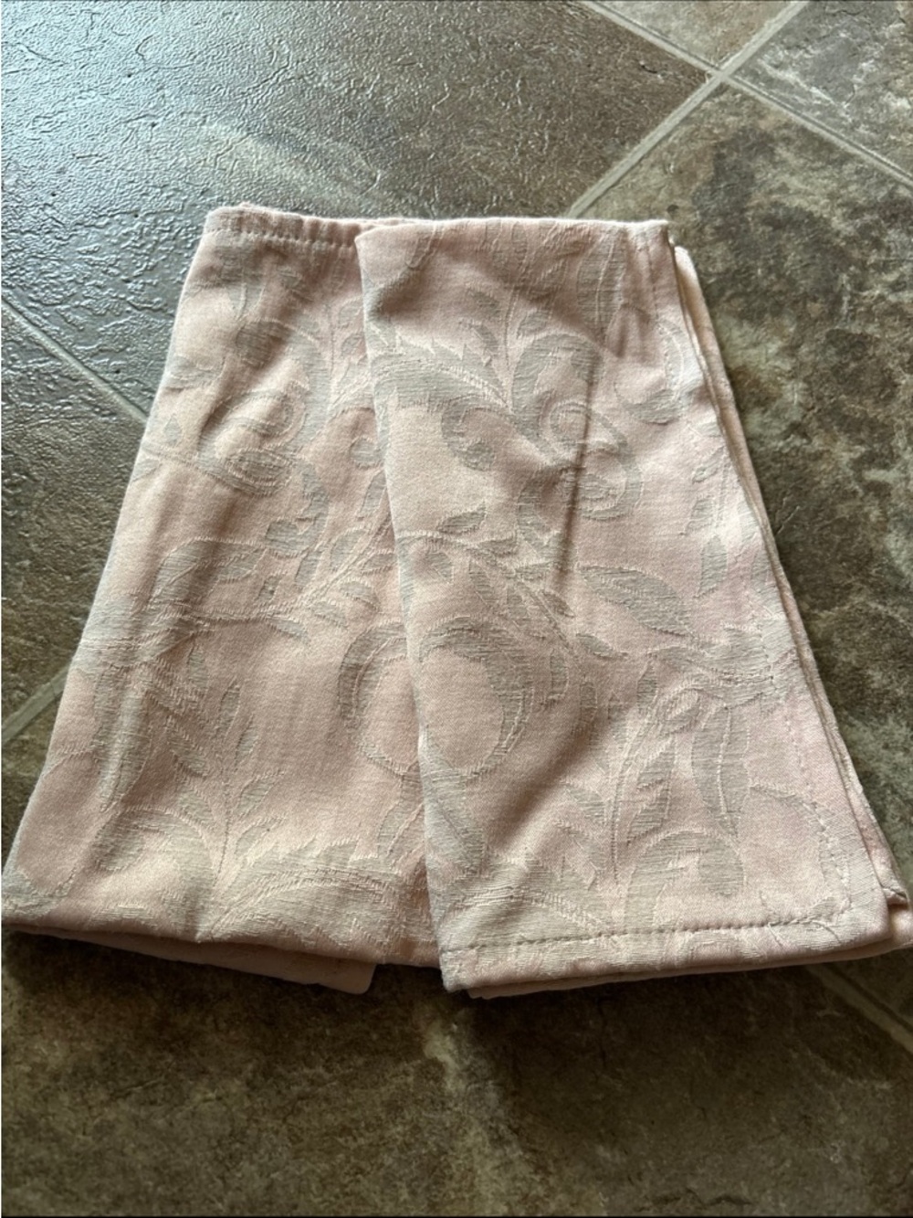 Bodrum Pink Floral Linen Napkins